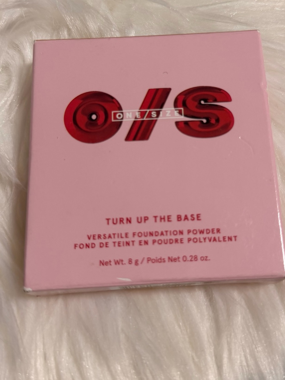 One Size Turn up the base foundation powder